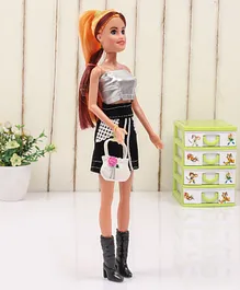 Speedage Kylie Fashion Doll - Height 31 cm (Color and Print May Vary)