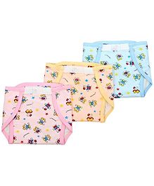 Tinycare Waterproof Nappy Small Set of 3 (Color May Vary)