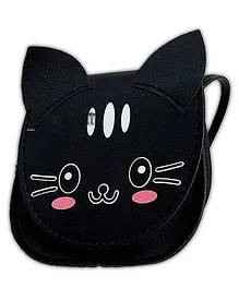 SYGA Children's Cat Shoulder Sling Cartoon Backpack  - Black