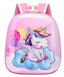 SYGA Children's School Bag Cartoon Backpack Unicorn Two Pink - 2 to 4 Years Kids