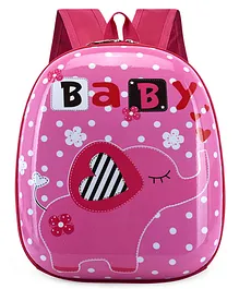 SYGA Children's School Bag Cartoon Backpack Elephant Pink - 11.6 Inches
