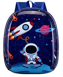 SYGA Children's School Bag Cartoon Backpack Space Theme Blue - 11.6 Inches