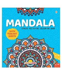Mandala Art Colouring Books with Tear Out Sheets - 48 Pages