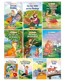 Moral Story Books for Kids - Set of 10 Books Illustrated - English