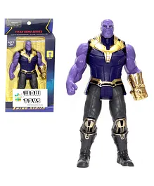 Wow Toys Delivering Joys of Life Titan Series Super Villain Realistic Action Figure Toy Purple - Height 18 cm