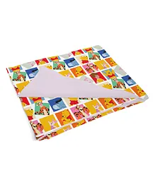Disney Pooh Bed Protector Dry Sheet - Multicolor