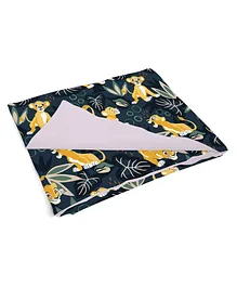 Disney Bed Protector Dry Sheet Simba Print - Green