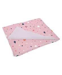 Disney Bed Protector Dry Sheet Minnie Mouse Print - Pink
