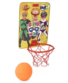 Krocie Toys Superhero Basket Ball Set - Multicolor