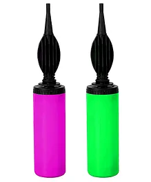 Shopperskart Hand Air Pump For Foil Balloons And Inflatable Toys Party Accessory Multicolor - Pack of 2