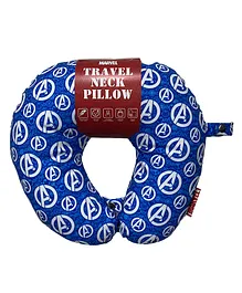 Marvel Avengers Kid's Travel Neck Pillow- Blue