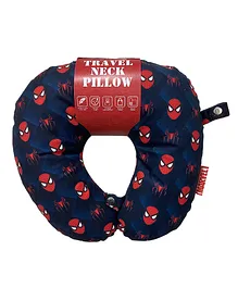Marvel Avengers Kids Travel Neck Pillow- Navy Blue