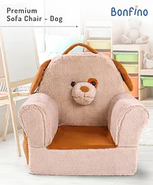 Bonfino Dog Design Premium Sofa Chair - Brown