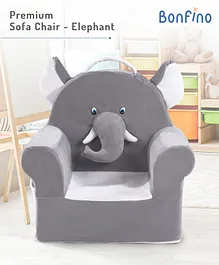 Bonfino  Premium Sofa Chair Elephant Shaped - Grey