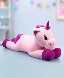 Babyhug Unicorn Soft Plush Toy Big - Length 100 cm