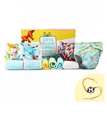 SuperBottoms Rakhi Gift for kids Combo Pack of 12 - Multicolour