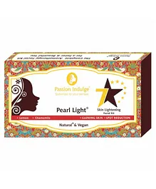 Passion Indulge Pearl Light 7 Star Facial Kit Natural & Vegan Skin Lightening  Spot Reduction - 175 gm
