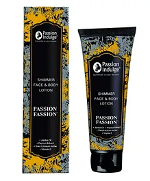 Passion Fashion Face & Body shimmer lotion Natural & Vegan All Skin Type Body Lotion - 100ml