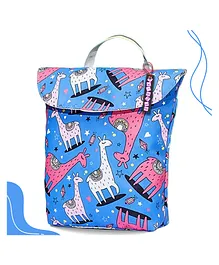 Bembika Multipurpose Diaper Bag Organizing Pouch - Blue Giraffe