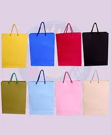 Shopperskart Theme Return Gift Paper Bags For Party Decorations Multicolor-Pack Of 5
