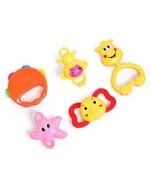 House of Kids Baby Rattles Pack of 5 - Multicolour