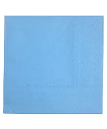 Party Anthem 2 Ply Paper Napkins Light Blue - Pack Of 40