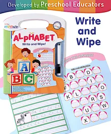 Intelliskills Write and Wipe Book Alphabets - English