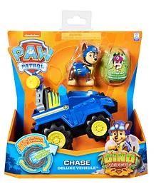 PAW Patrol Deluxe Free Wheel Dino Rescue Vehicle Chase - Blue