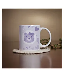 Right Gifting Ceramic Mug Cartoon Print Purple - 350 ml