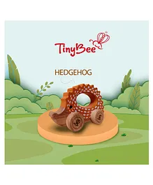 TinyBee Push & Go Toy Hedgehog - Brown