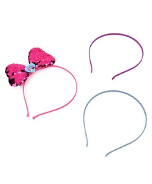 Lil Diva Minnie Mouse Headbands Pack of 3 - Multicolour