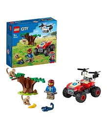 LEGO City Wildlife Rescue ATV  Building Kit 74 Pieces-60300