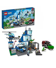LEGO City Police Station Building Kit 668 Pieces-60316