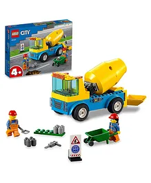 LEGO City Cement Mixer Truck Building Kit 85 Pieces-60325