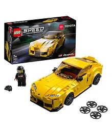 LEGO Speed Champions Toyota GR Supra Building Kit 299 Pieces-76901