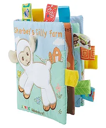 Sherbet's Silly Farm Educational Learning 3D Cloth Book With Rustle Paper - English
