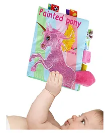 Painted Pony Educational Learning 3D Cloth Book With Rustle Paper - English