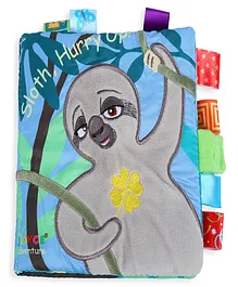 Sloth Hurry Up Educational Learning 3D Cloth Book With Rustle Paper - English