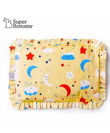 SuperBottoms Mustard Seed Pillow for Newborn Sweet Dreams- Yellow