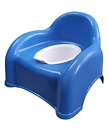 Maanit Baby Potty Seat With Removable Lid Potty Seat - Blue