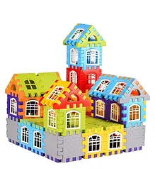 SANISHTH My Happy House Building Blocks Toys Multicolour - 108 Pieces