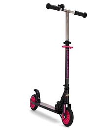 KIPA Gaming Hoot and Scoot Skate 2 Wheel Kick Scooter with Foldable & Height Adjustable Handle - Purple