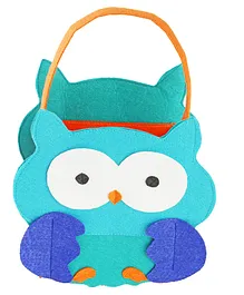 My Gift Booth Owl Candy Bags for Kids - Sky Blue