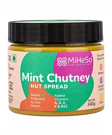 Miheso Peanut Spread Mint Chutney - 340 g