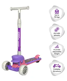 R For Rabbit Road Runner Mario Scooter - Purple Pink