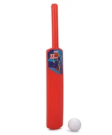 Krocie Toys Plastic Bat Ball - Red