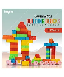 Baybee Architect Building Blocks Set  Multicolour - 100 Pieces
