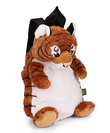 Wild Republic Tiger Backpack Brown & White  - 30 cm