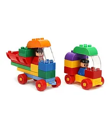 Virgo Toys  Play Blocks Highway Vehicle Set Multi Color - 33 Pieces