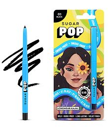 SUGAR POP Longwear Kajal 01 Black